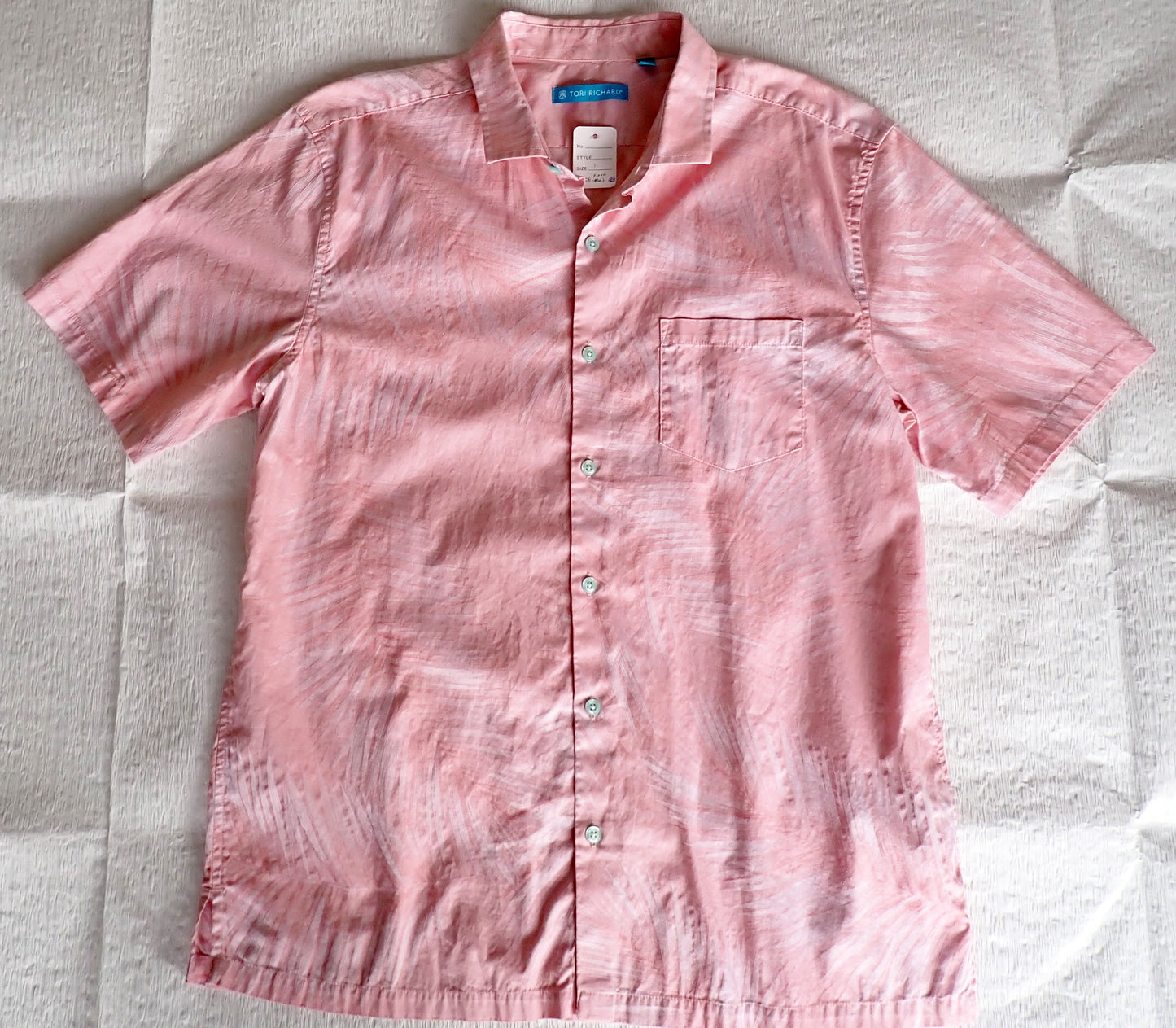 [USED] アロハシャツ サイズL ピンク ユニセックス aloha / A2025111307